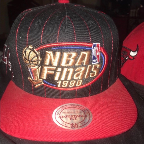 1996 bulls championship hat